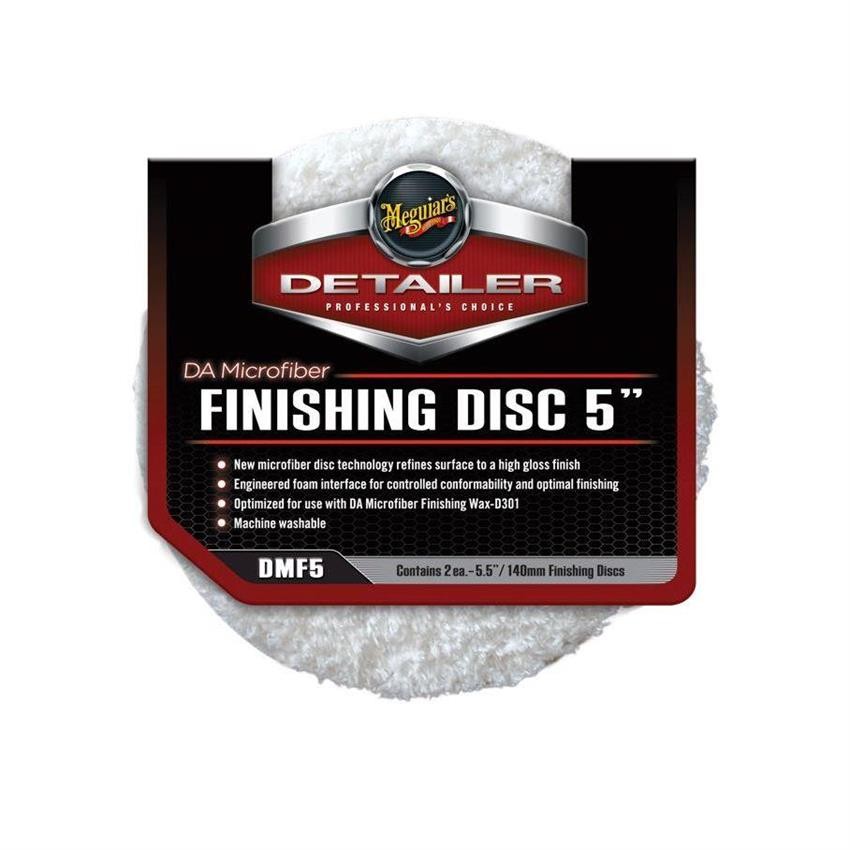 Meguiar's DMF5 DA Microfiber Finishing Disc 5 Inch 2 Pack
