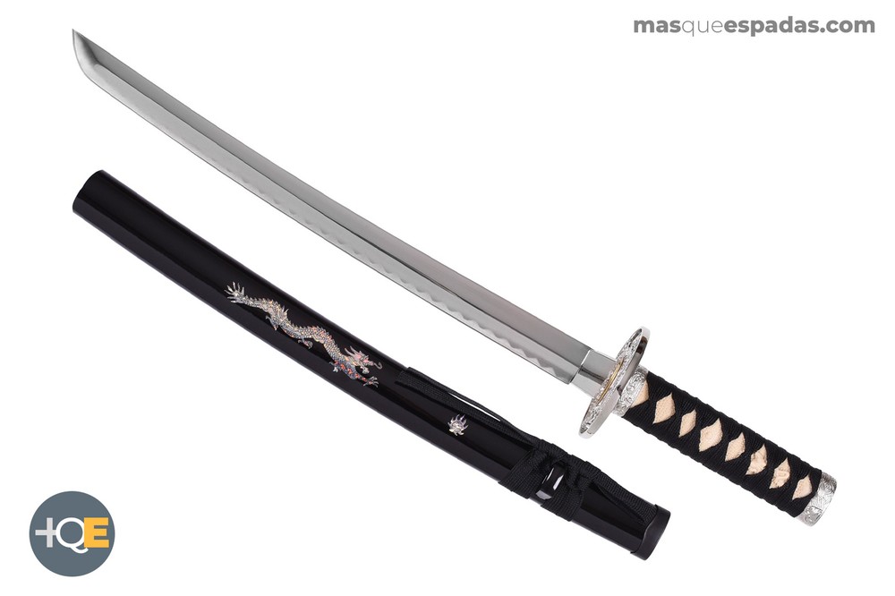 Katana Silver Dragon