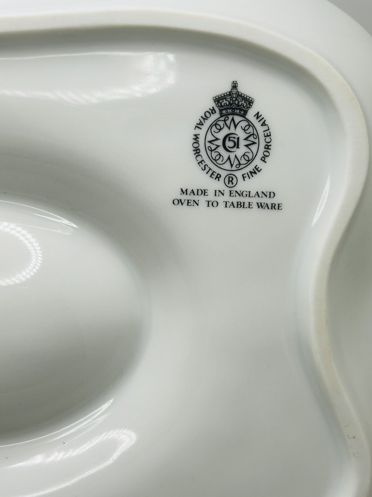 Royal Worcester Porcelain Condiment Platter