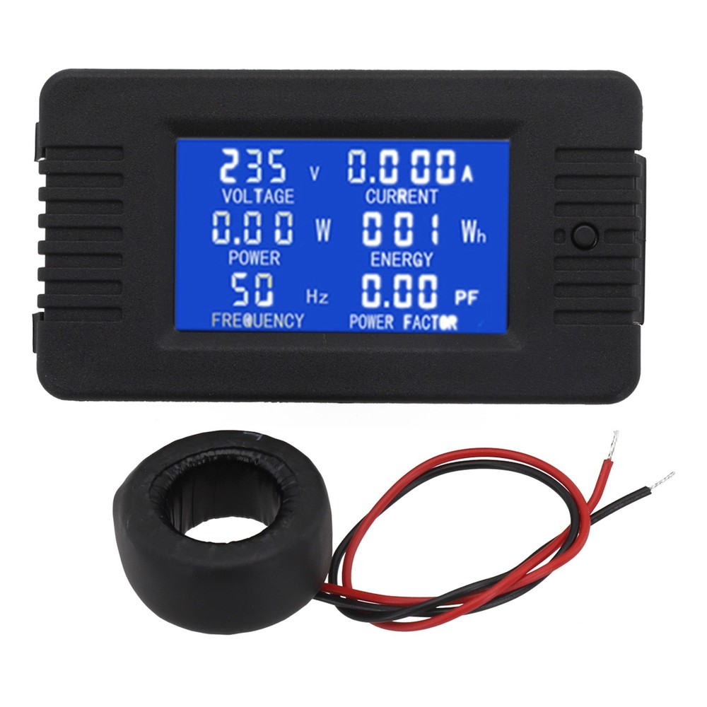 Plastic Rated Current AC Digital Display Battery Detector Digital Display
