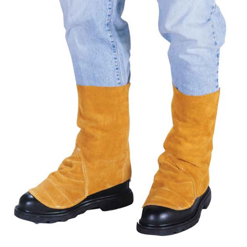 Tillman 527CL 7" Bourbon Brown Side Split Cowhide Shoe/Boot Protector 2X-Large