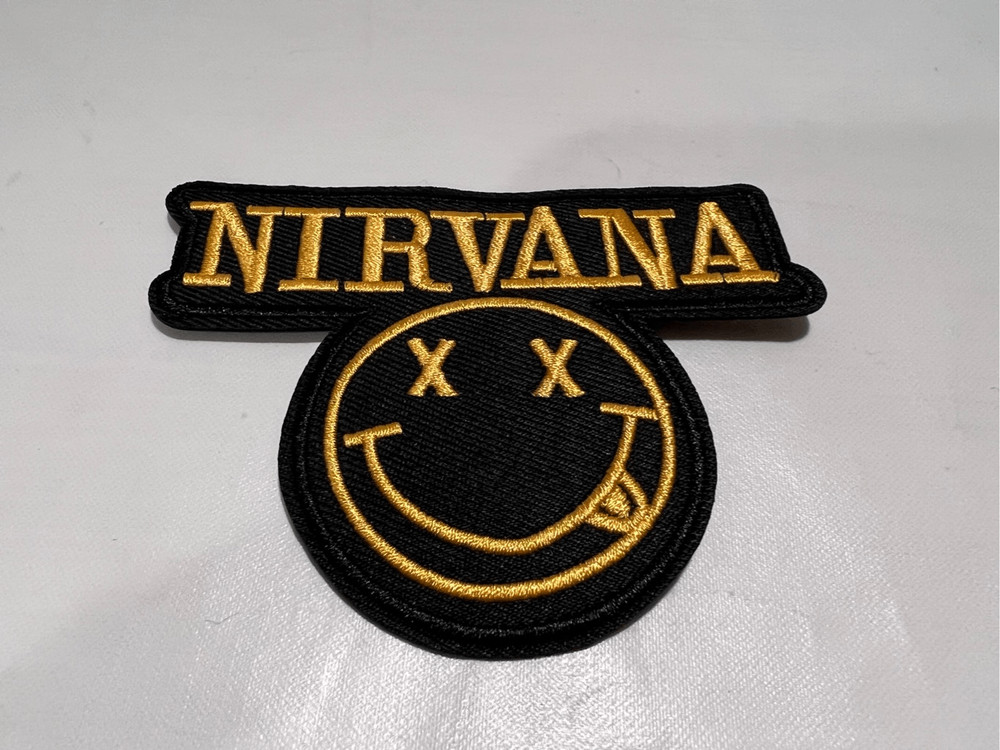 Nirvana Band Iron On Patch