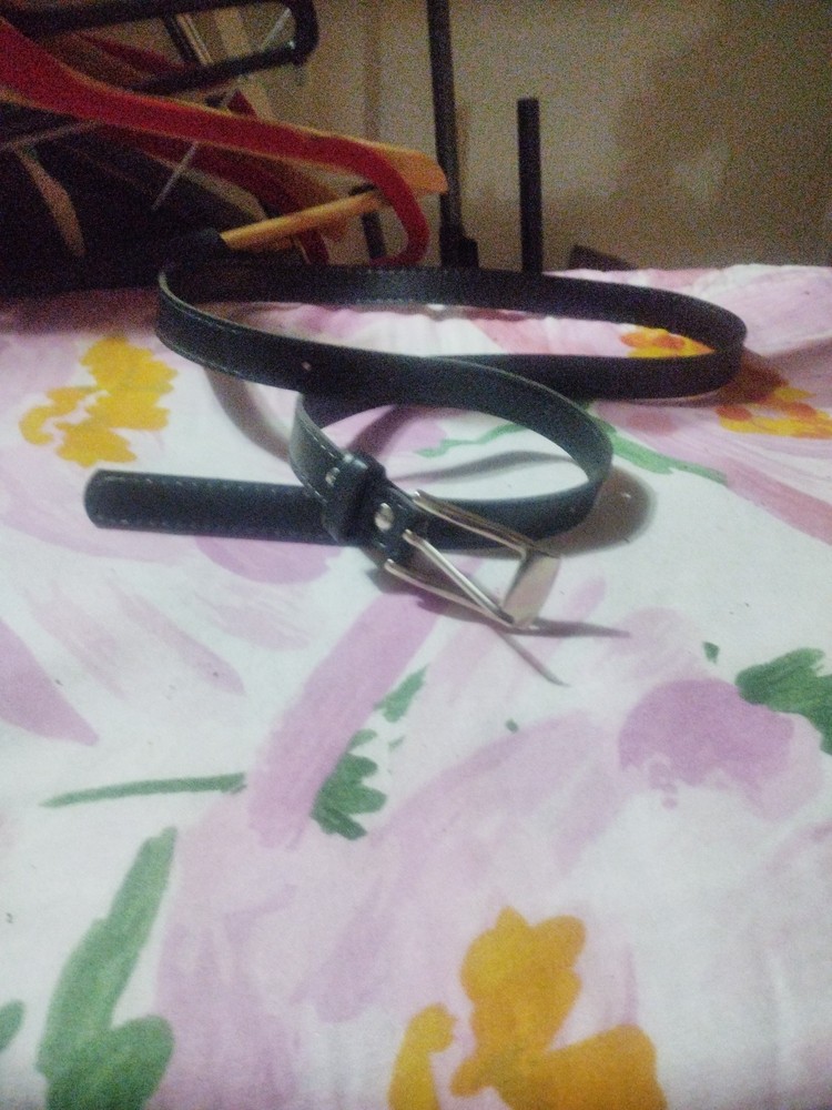 Smooth Faux Leather Belt
