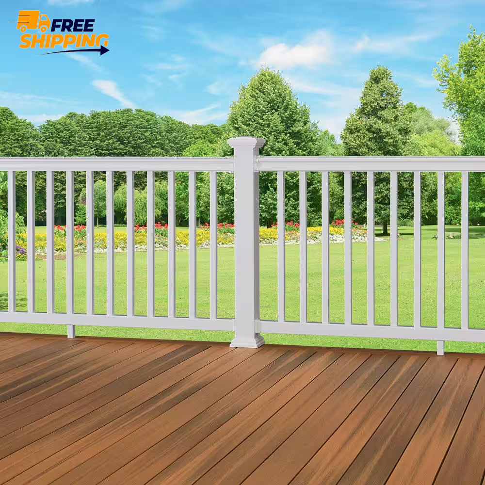 Armorguard Classic White Plastic Line Rail Hardware Kit 💪