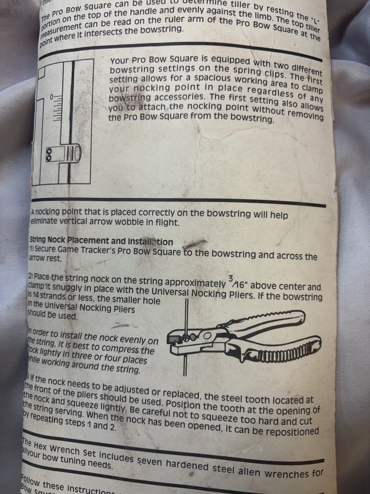 Archer's Tuning Kit For Bow