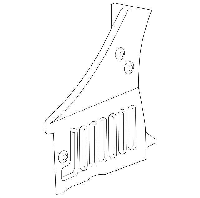 Genuine GM Driver Side Quarter Inner Panel Lower Extension 84649442