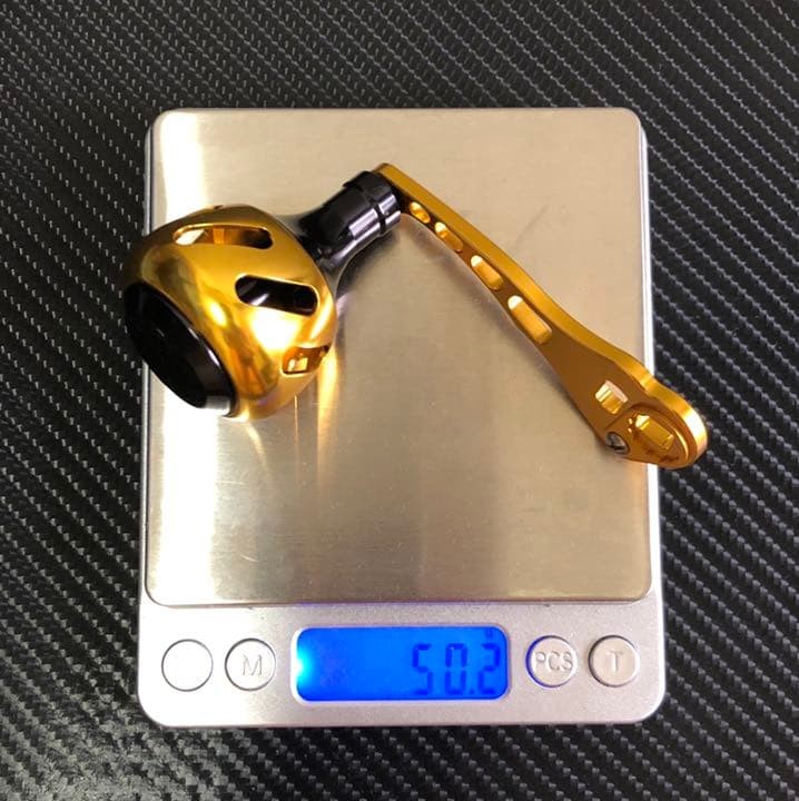 Lightweight aluminum power handle set gold
