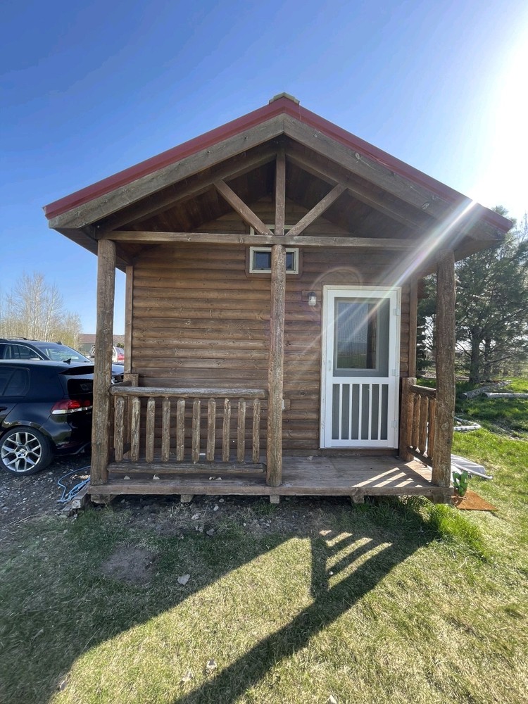 Tiny Cabin ready to live in!