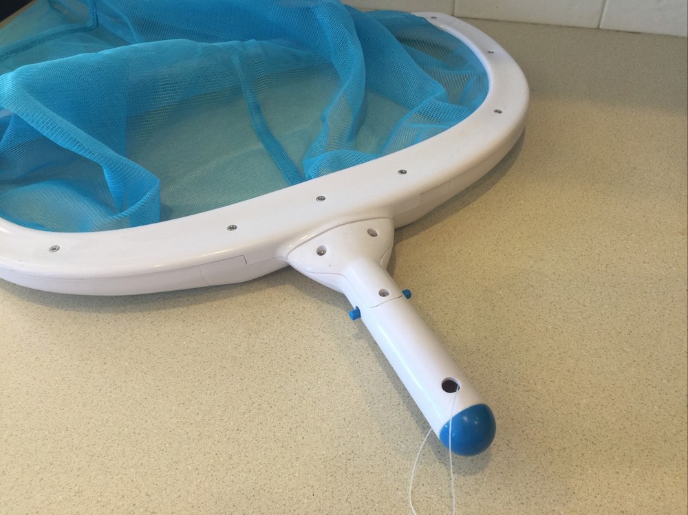 Deluxe Swimming Pool Deep Rake Heavy Duty with Easy Button Release