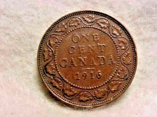 1916 Canada Large Cent