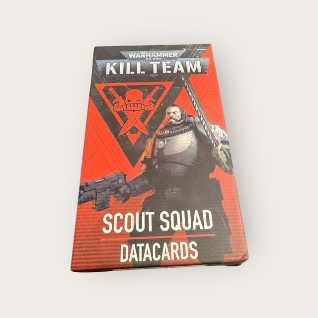 Games Workshop Warhammer 40K Kill Team Scout Squad Datacards 103-75