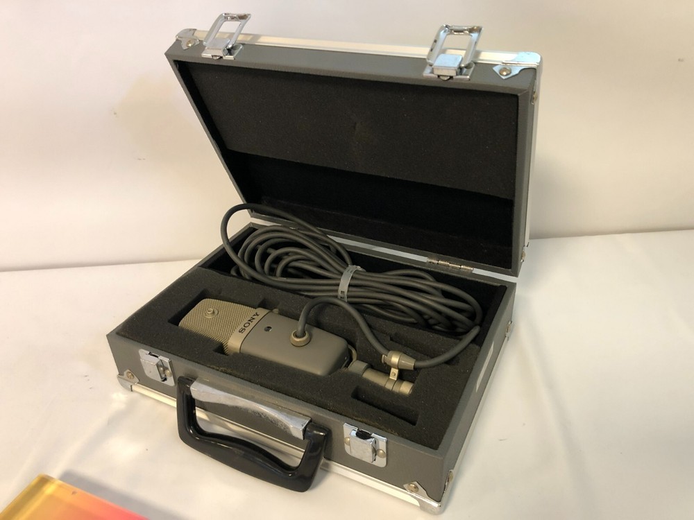 SONY C-38B Multi-Pattern Condenser Microphone Japan Used