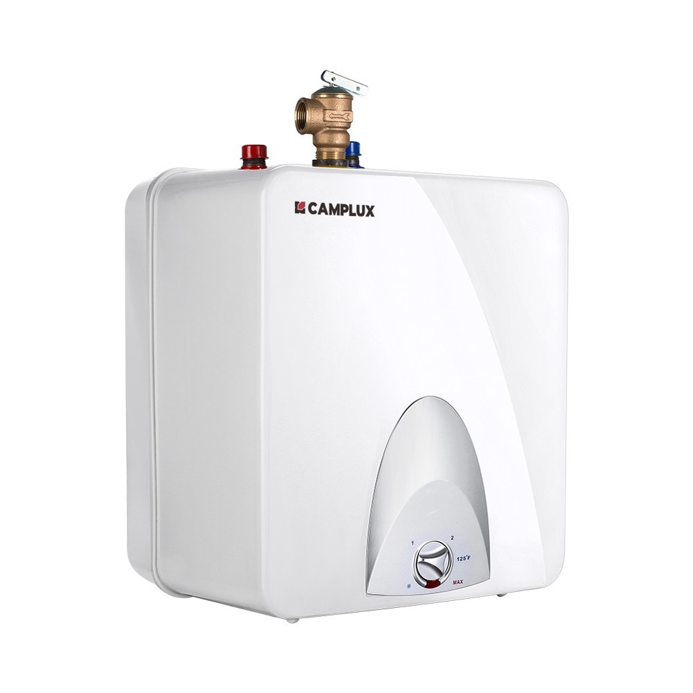 6 Gallon Electric Water Heater Mini Tank 1400W On Demand for Whole House Shower