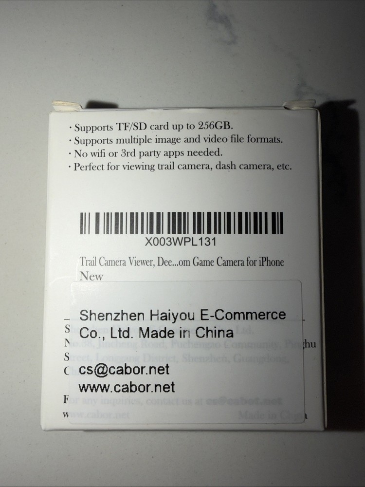 SD Card Reader for IPhone 14 & Below Trail Camera Micro SD Card Reader Viewer