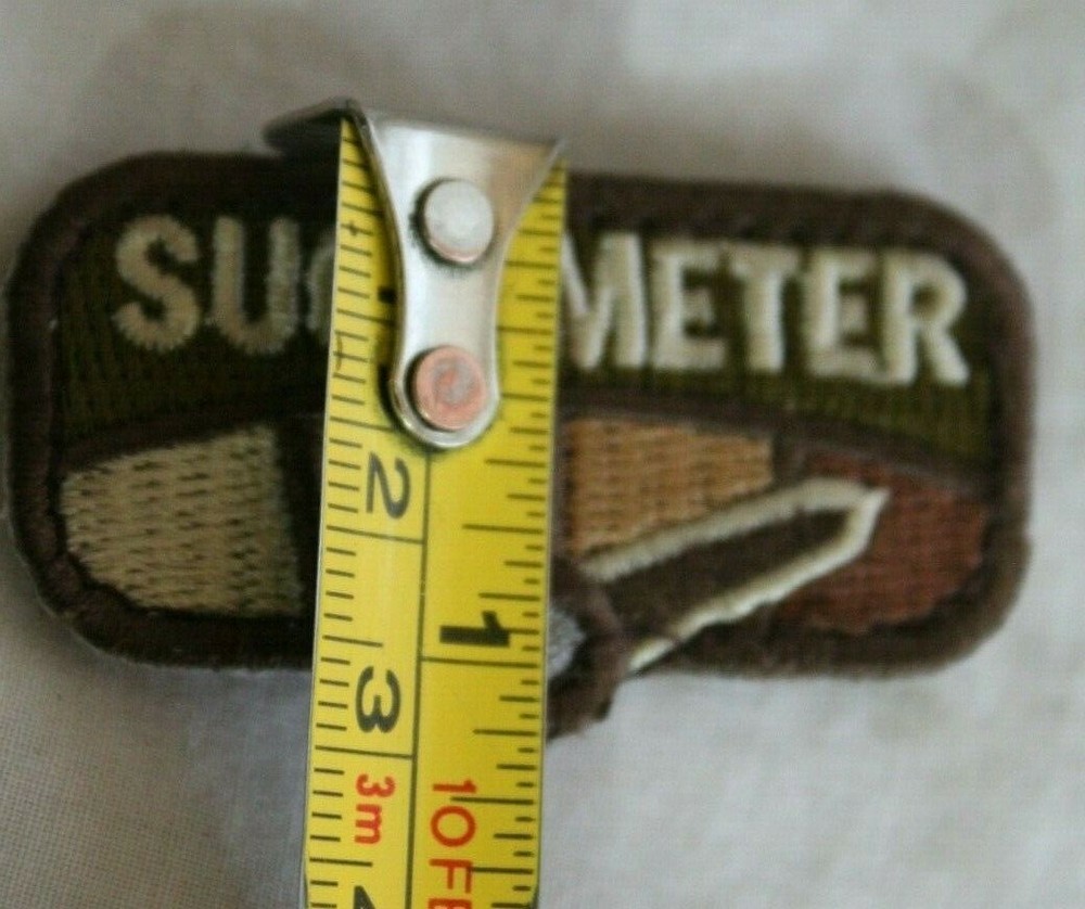 Lot of 10 Suck Meter Morale Patch 2" Mil-Spec Monkey Hook and Loop Back