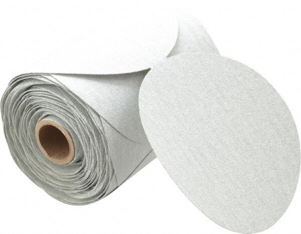 100 Piece Roll PRO SOURCE PSA Discs: Fine 100 Grit, B-Weight Paper Back, 5" Diam