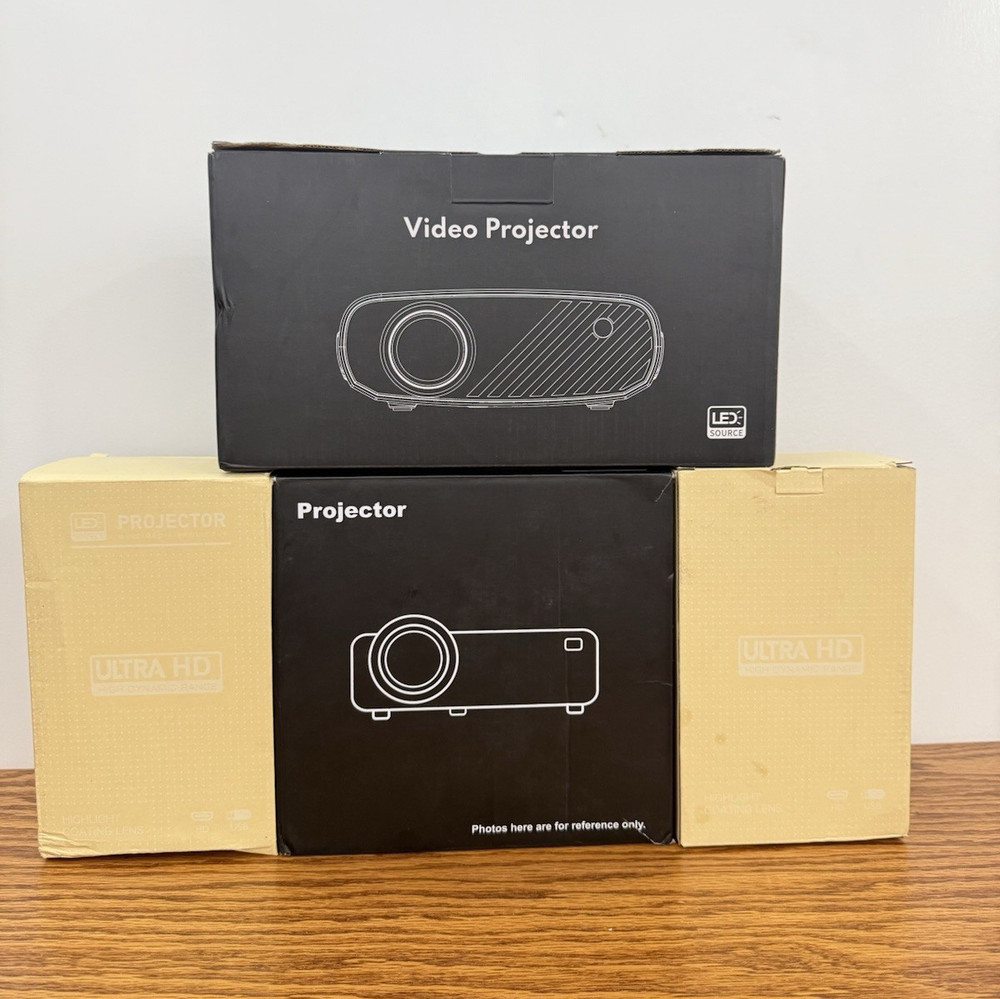 4 pcs LED Desktop Video Projector - , LED Display Technology