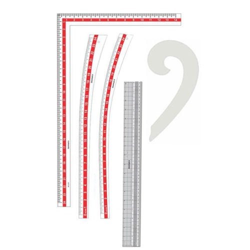 Tailoring Ruler Set for Pattern Making & Drafting