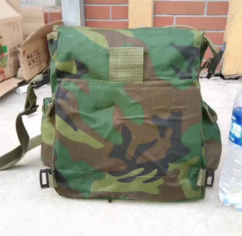 Chinese Old Army Type 91 Training Bag Military Issue PLA Shoulder Bag Backpack