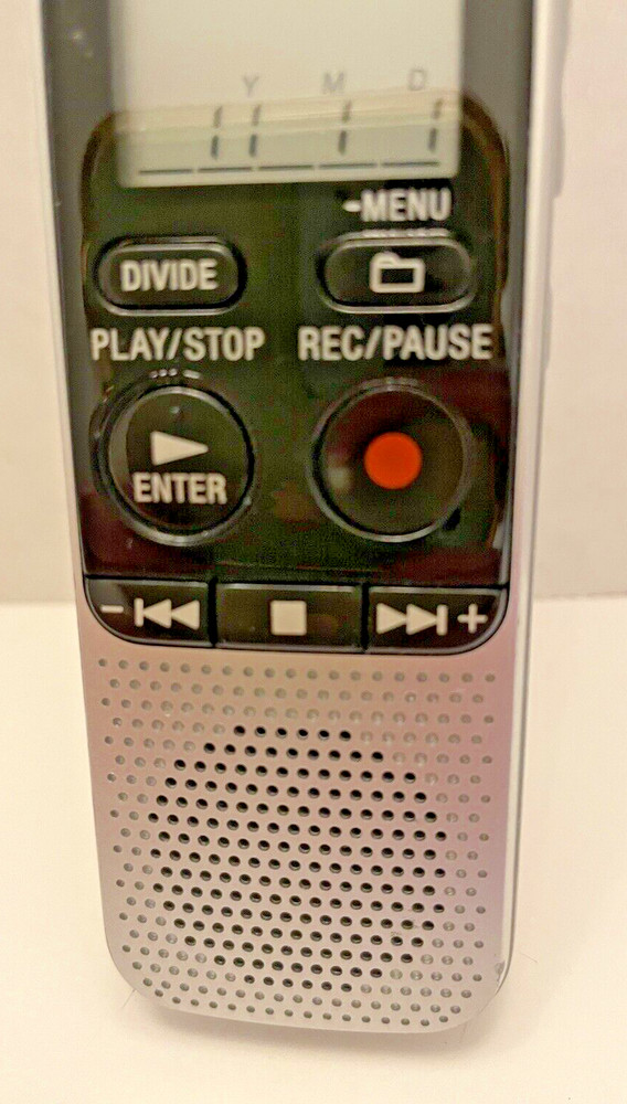 Sony ICD-BX112 Digital Handheld Digital Voice Recorder Tested Works