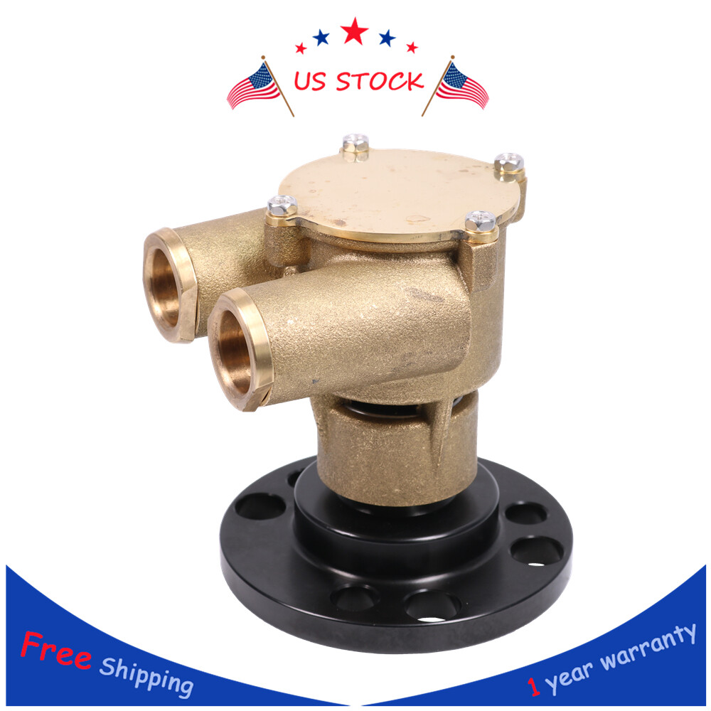 SEA RAW WATER PUMP 454 FOR VOLVO 3860703 JABSCO 50410-1201 F6B-9 impeller crank