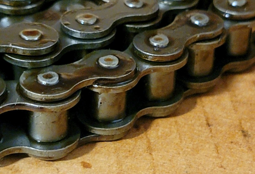 Morse 127714 Riveted Roller Chain 40R 10 Ft