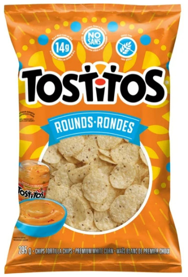 Tostitos Tortilla Chips Rounds 295g (3 Pack)