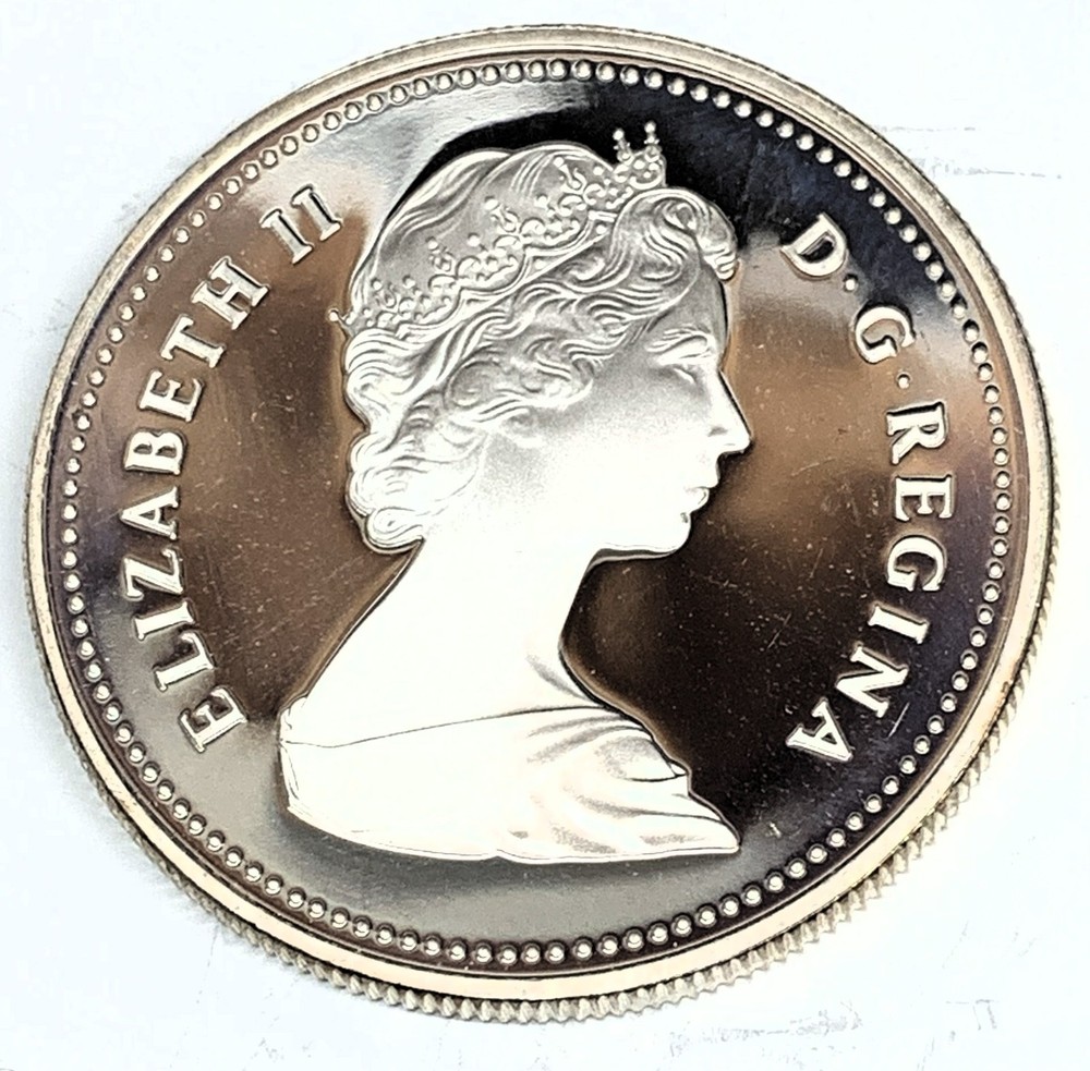 # C7207 CANADA COIN, ONE DOLLAR 1984 UNC.
