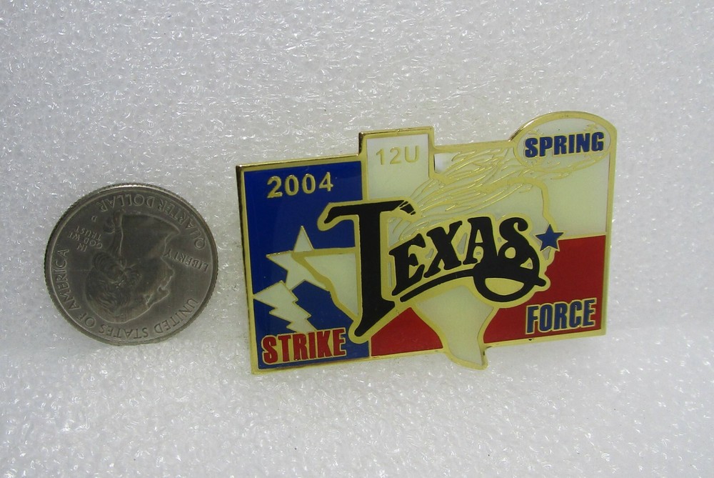 2004 Texas Strike Force 12U Spring Softball Pin
