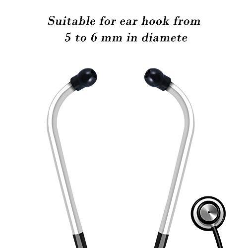 36 Pcs Soft Universal Earplug Earpieces Replacement for Stethoscopes