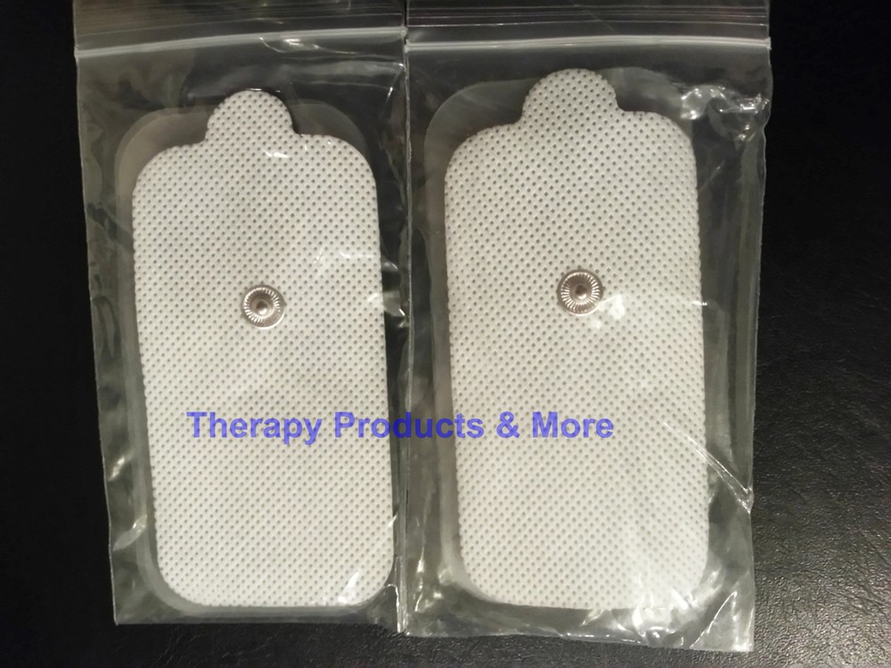 XL Massage Pads (8) Rectangular ~ Compatible w/ SMART RELIEF Digital Massagers