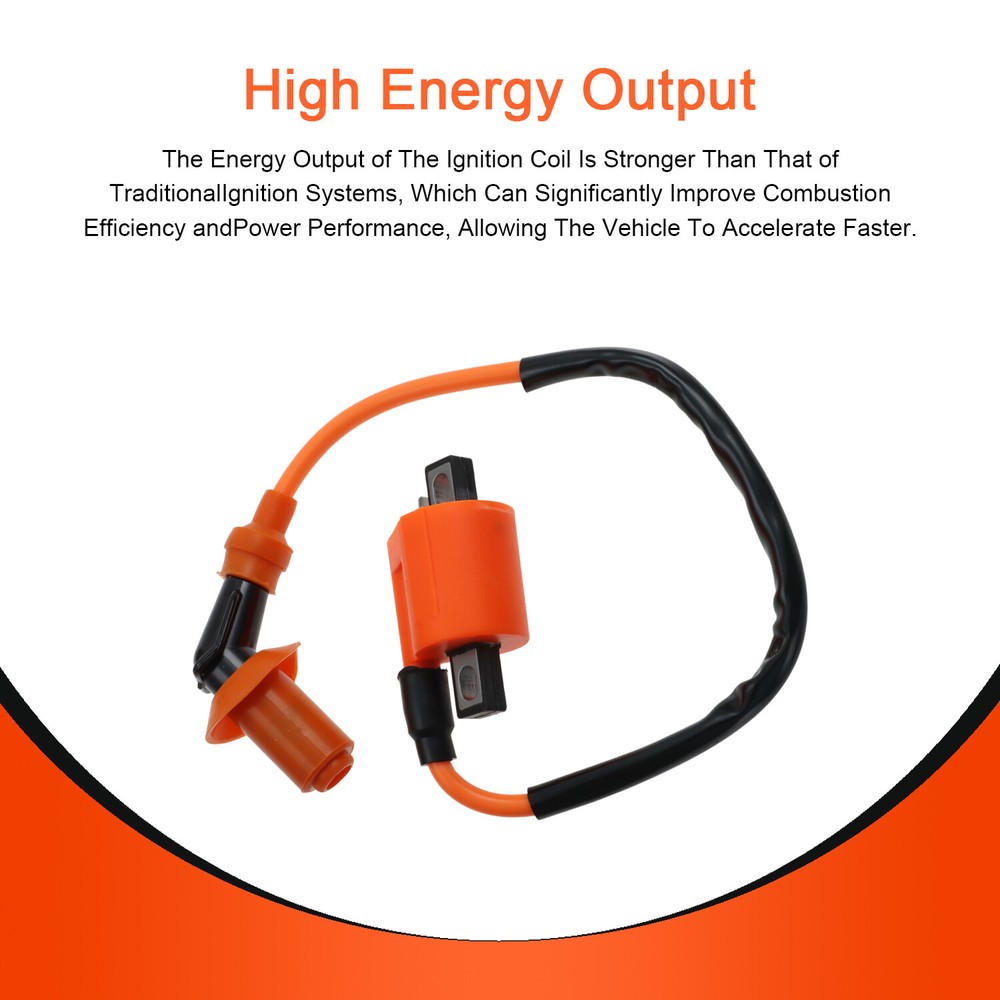 Racing Ignition Coil Spark Plug Lead Fit for 150cc 250cc Engine ATV Buggy