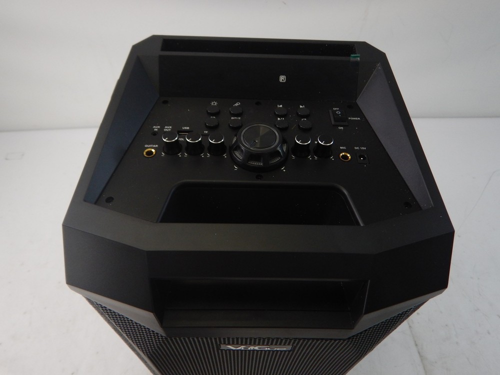 VeGue VS-0866 - Bluetooth Speaker PA System with 2 Wireless Microphones