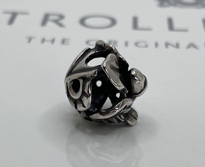 Trollbeads Wise Owl Bead 925 Silver