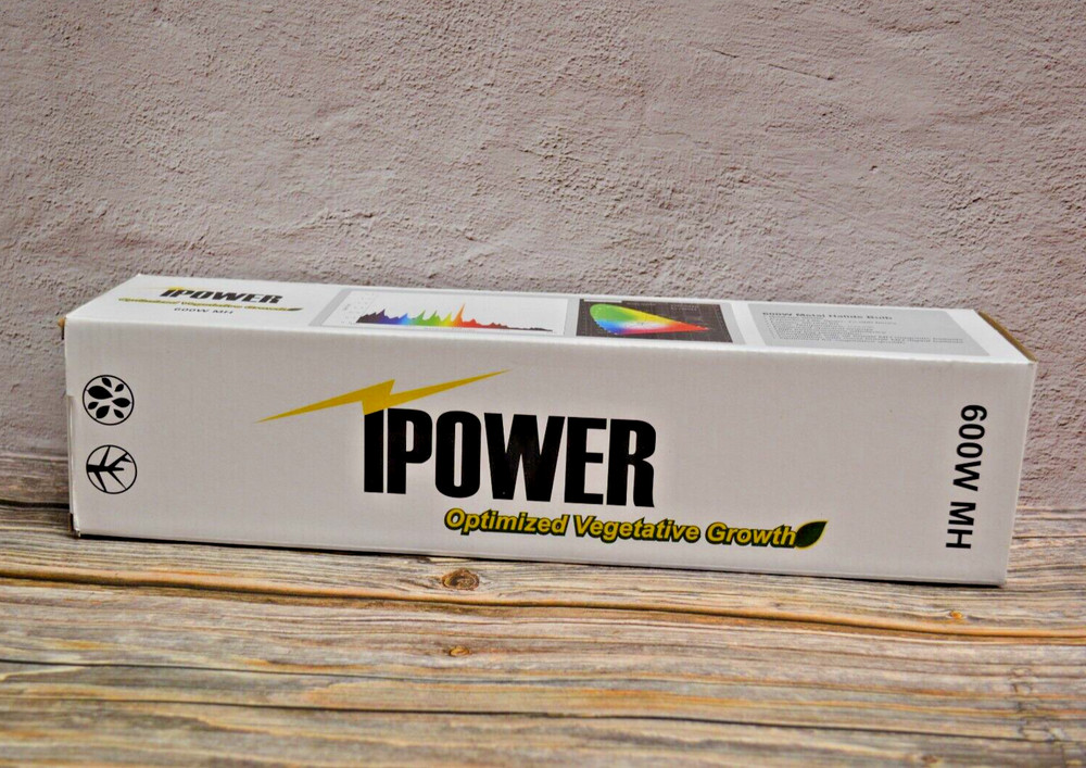 IPower 600W MH Lightbulb Optimized Vegetative Growth Metal Halide Bulb