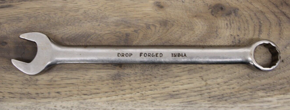 13/16" Combination Wrench 12 point Tool India Drop Forged
