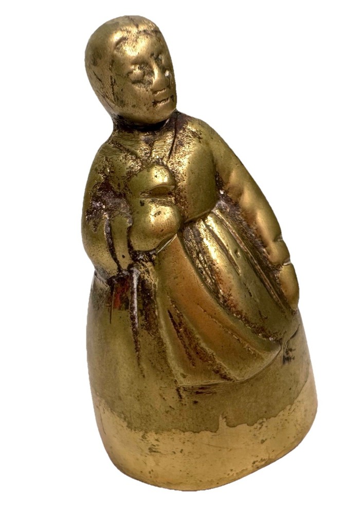 Brass Bell Woman 3"