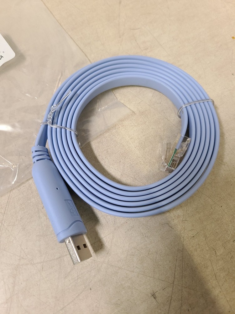Cisco Compatible Console Cable - USB to RJ45 - 6 FT CABCONUSBRJ45