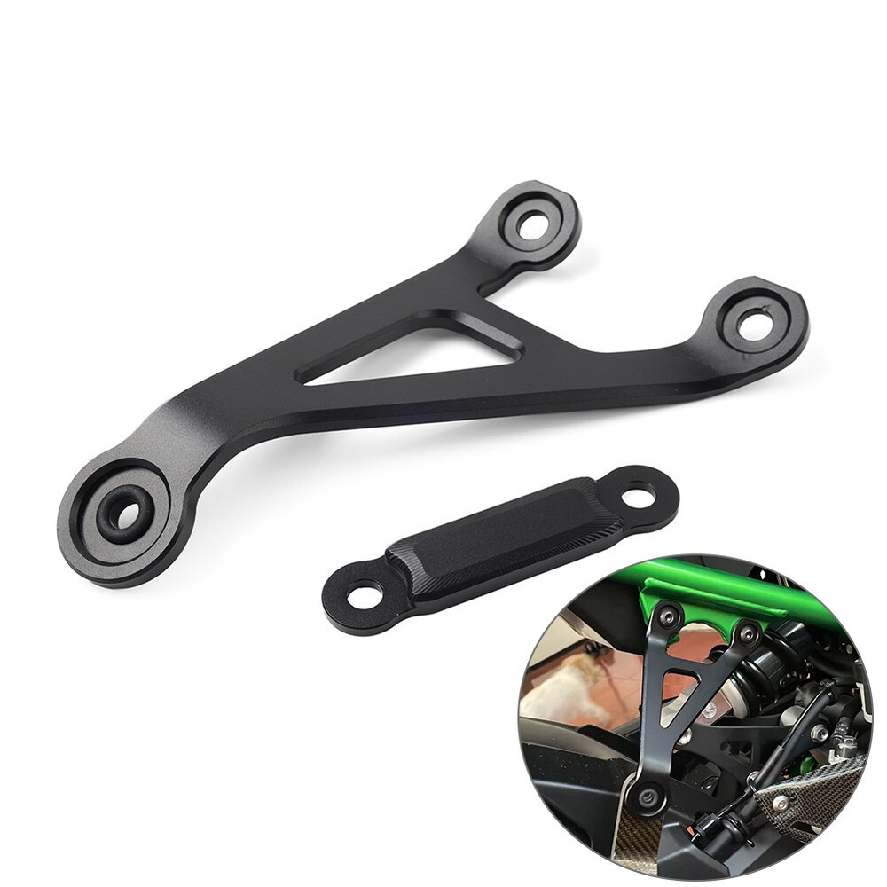 Motorcycle CNC Exhaust Bracket Muffler Mount Holder For Kawasaki Z900 2017-2023