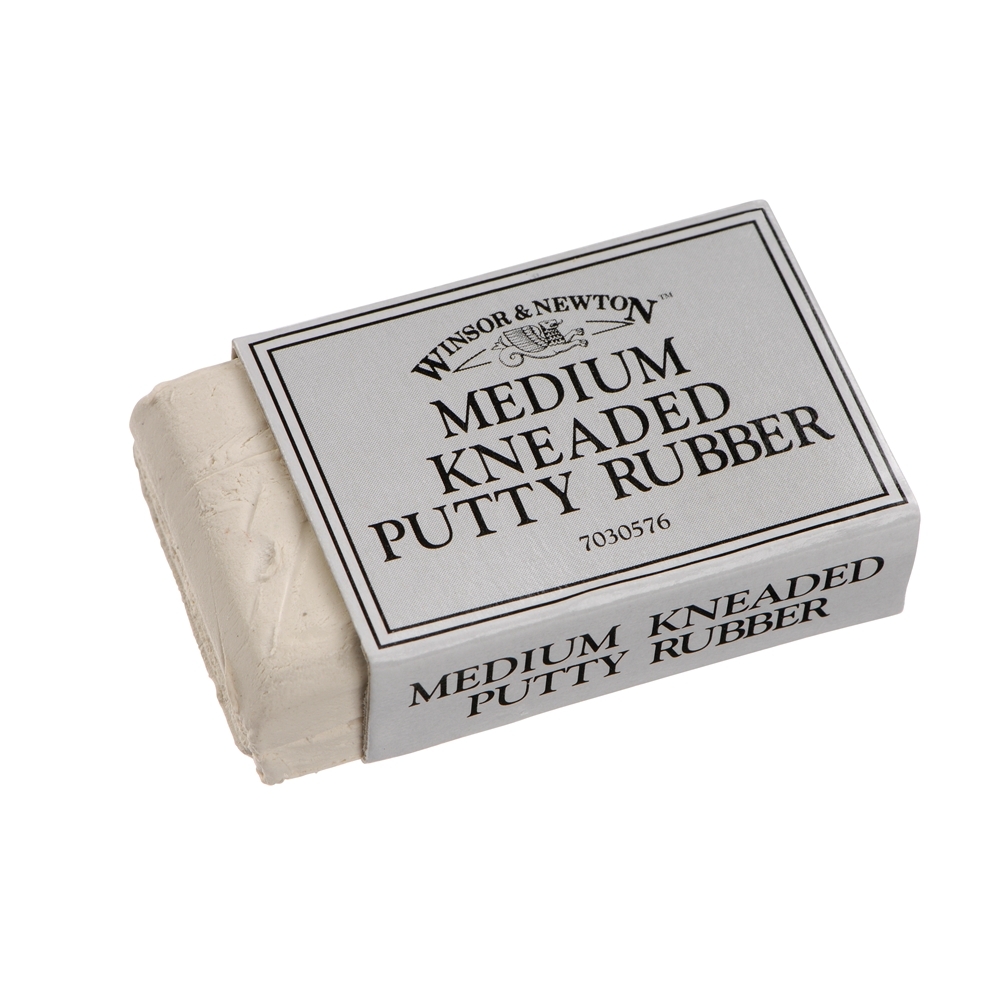 Winsor & Newton Medium Kneaded Putty Rubber Pencil, Graphite & Charcoal Eraser