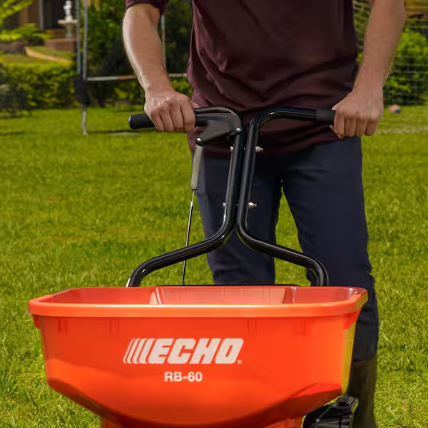 Echo 60 lbs. Portable Heavy Duty Large Hopper Professional Spreader Tool