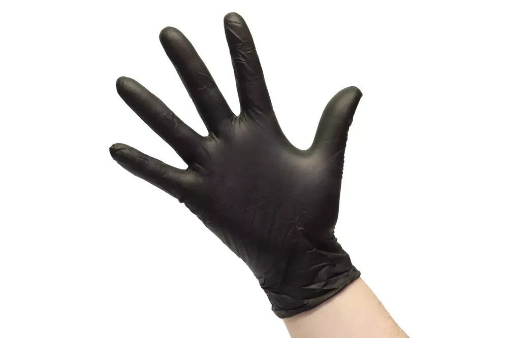 Grease Bully Nitrile Gloves - 6MIL - Black - 10 Boxes