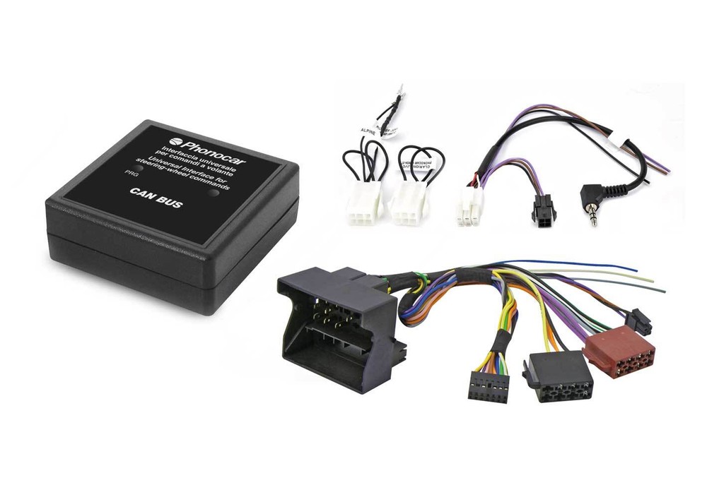 Interface Steering Wheel Controls Foglights Plug And Play Bmw-Mini-Mercedes