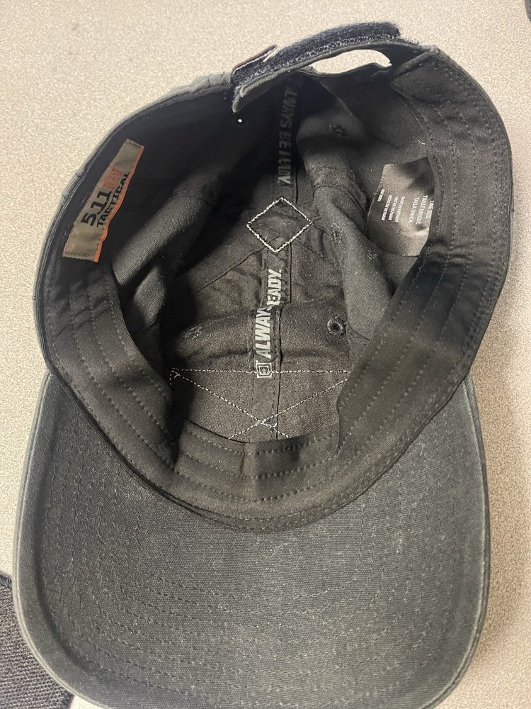 5.11 Tactical Hook & Loop Patch Panel Ball Caps (2x) Black, Tan, One Size, Patch