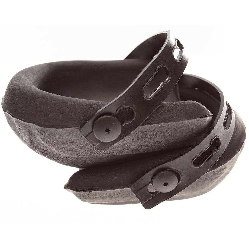 Black Molded Rubber Work Knee Pads