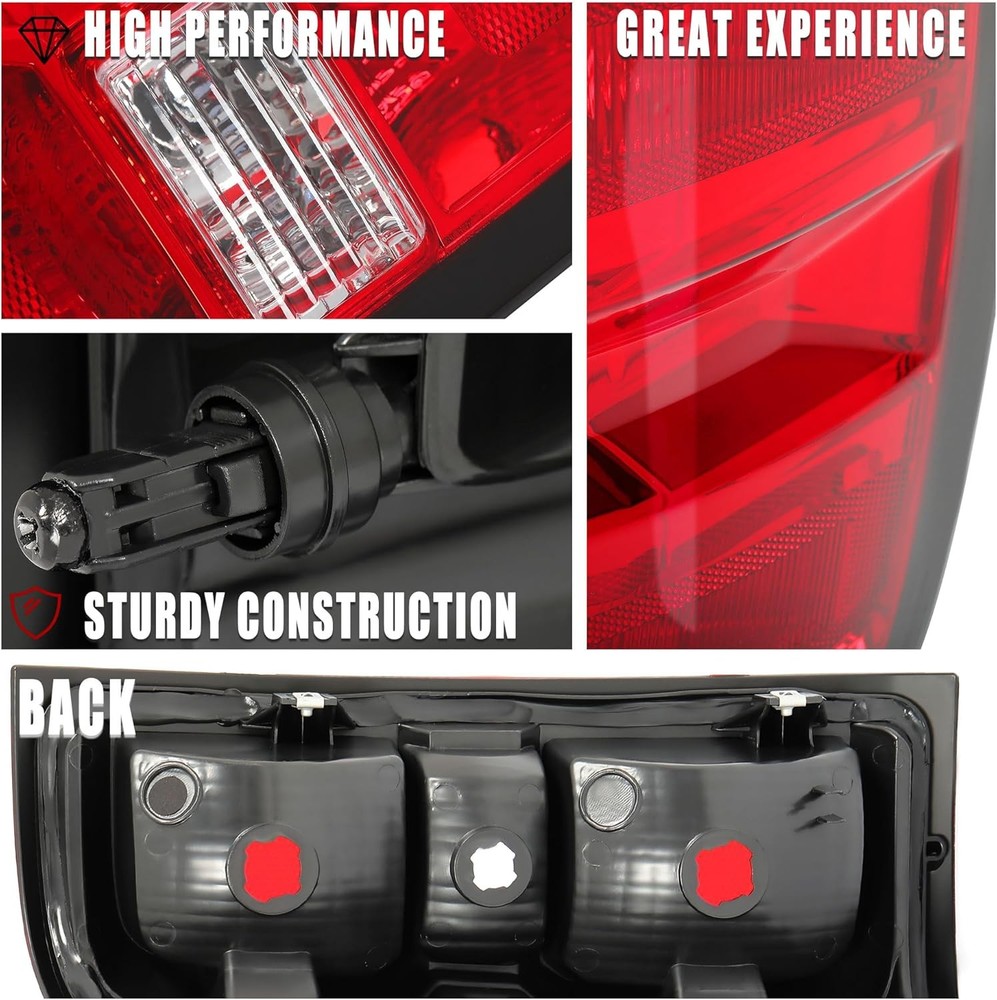Chevy Silverado Tail Lamp Passenger 14-18