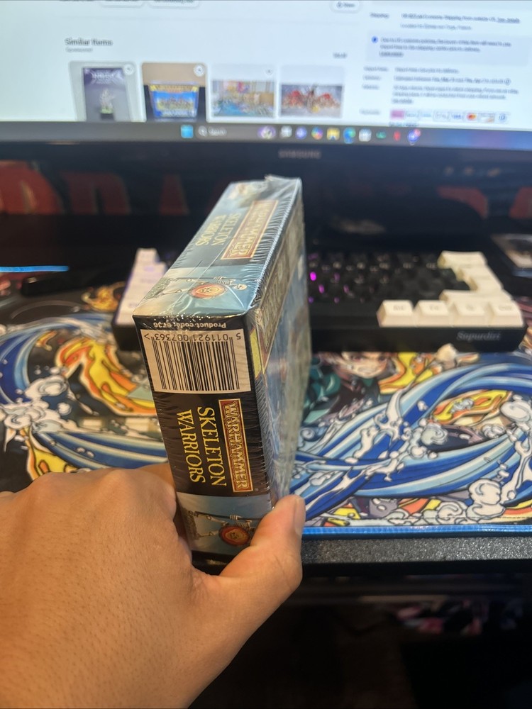 NOS!! Warhammer Skeleton Warriors SEALED METAL