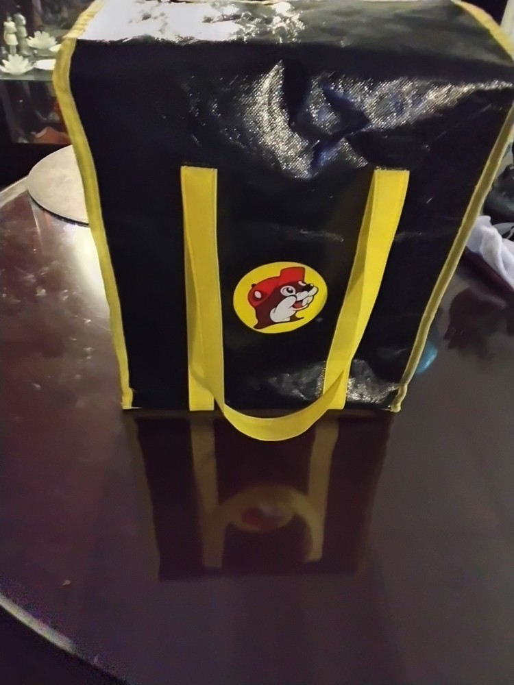 New Buc-ee’s Zippered Insulated Travel Cooler Double Handled Bag 14"×12"×7"