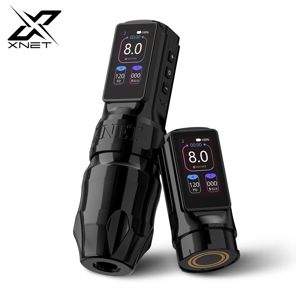 Wireless Tattoo Machine Rotary Pen Coreless Motor Multi-Function Touchscreen