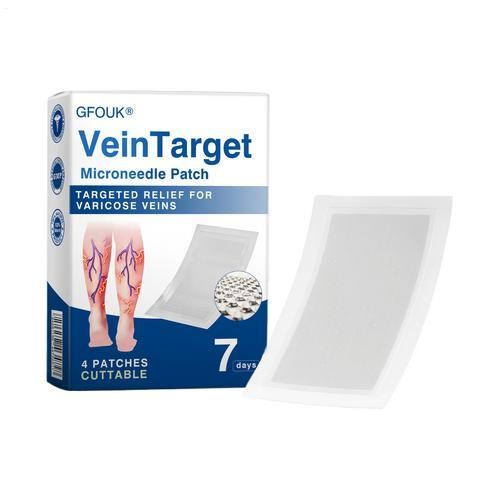 GFOUK Vein Target Microneedle Patch, 2026 Advanced Varicose Veins Treatment
